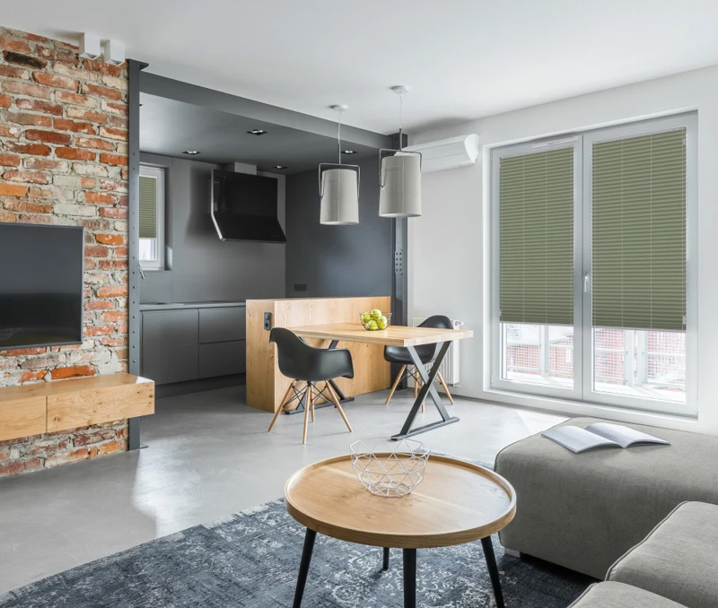 Apartment with open kitchen