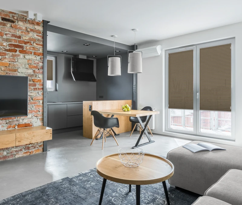 Apartment with open kitchen