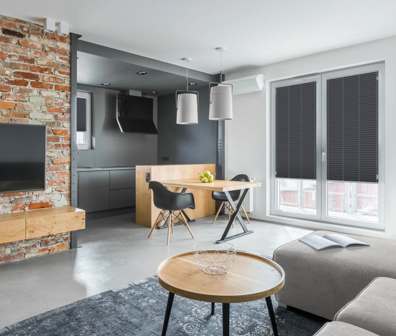 Apartment with open kitchen