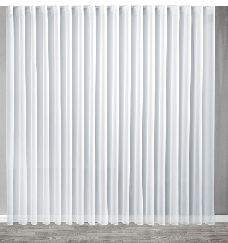 Wellengardine »Voile« Weiß | DecoHome 3