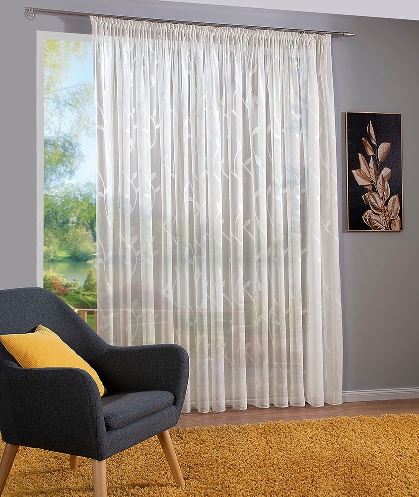 Gardine »Enzian« Creme | DecoHome    