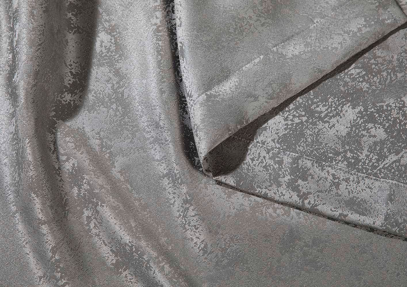 Vorhang »Brillant Meliert« Grau 3