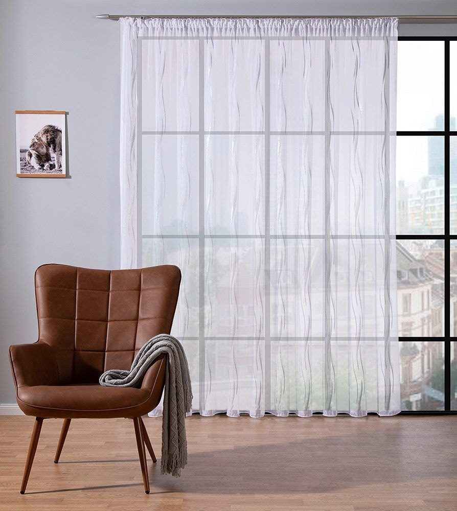 Gardine »Calla« Weiß | DecoHome     