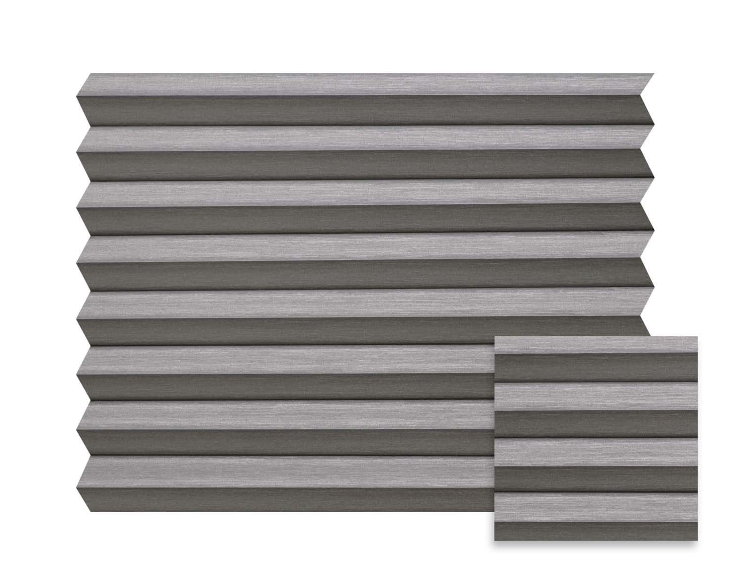 Plissee Lucent Grau 2