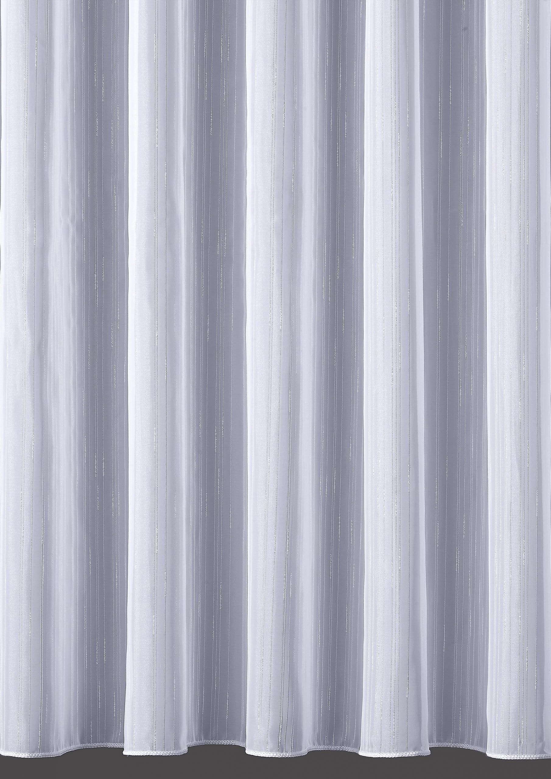 Gardine »Voile Streifen« Weiß | DecoHome 4