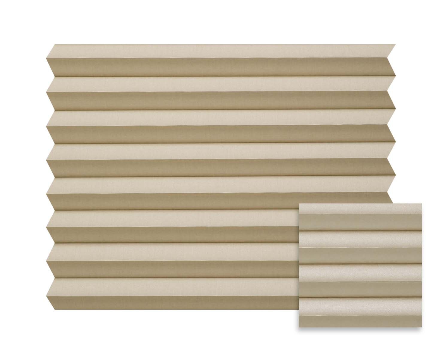 Plissee Evie Dunkelbeige 2