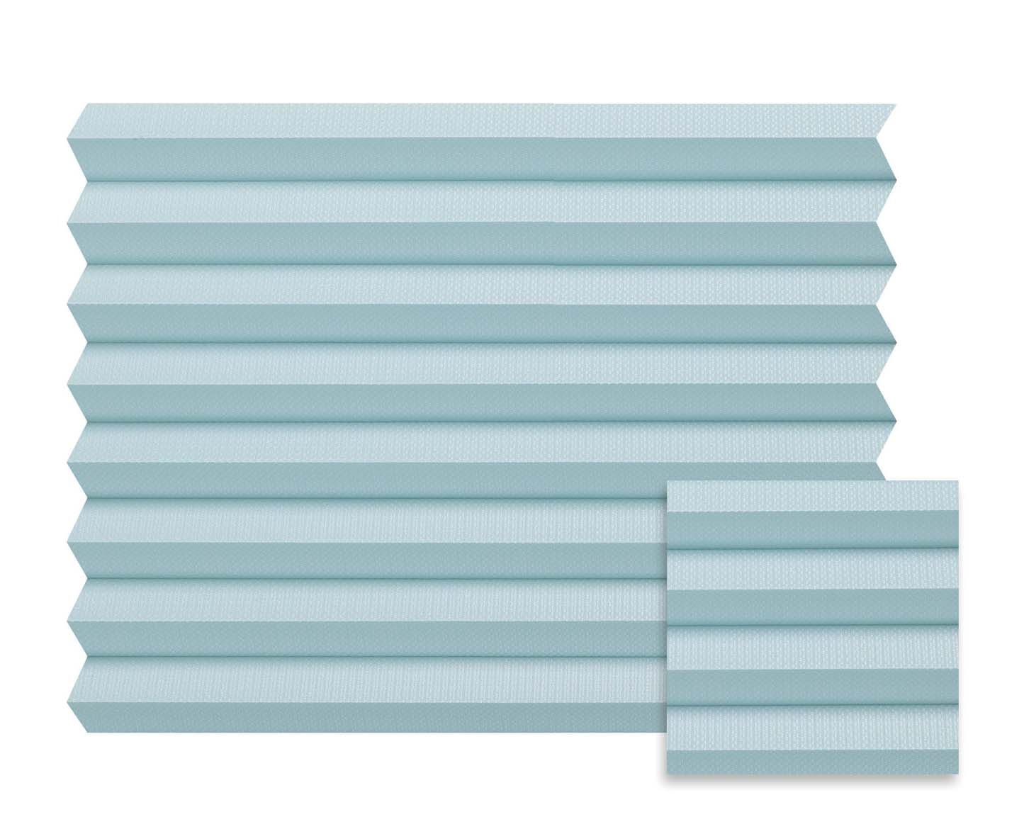 Plissee Diaphana Blau 2