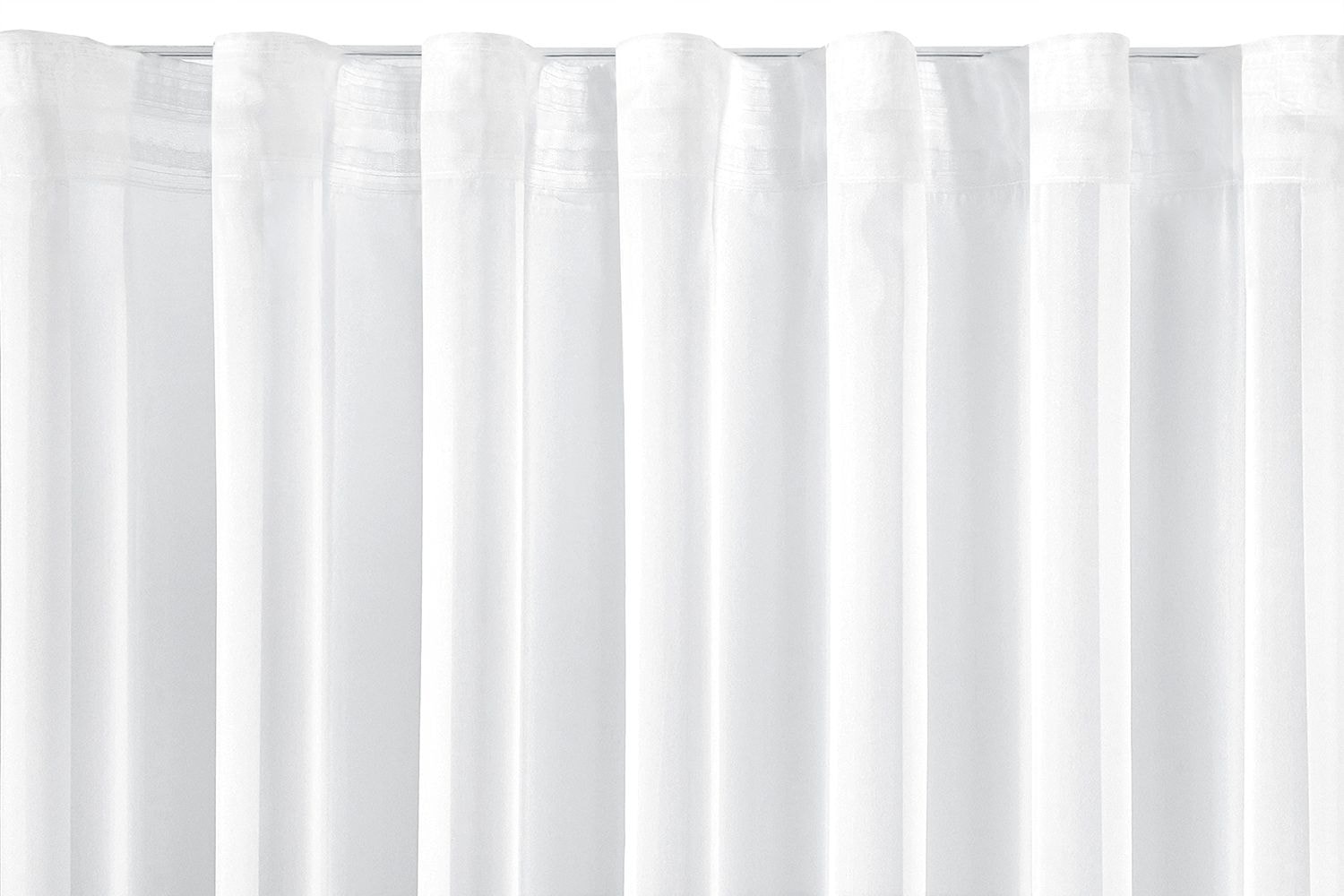 Wellengardine »Voile« Weiß | DecoHome 2