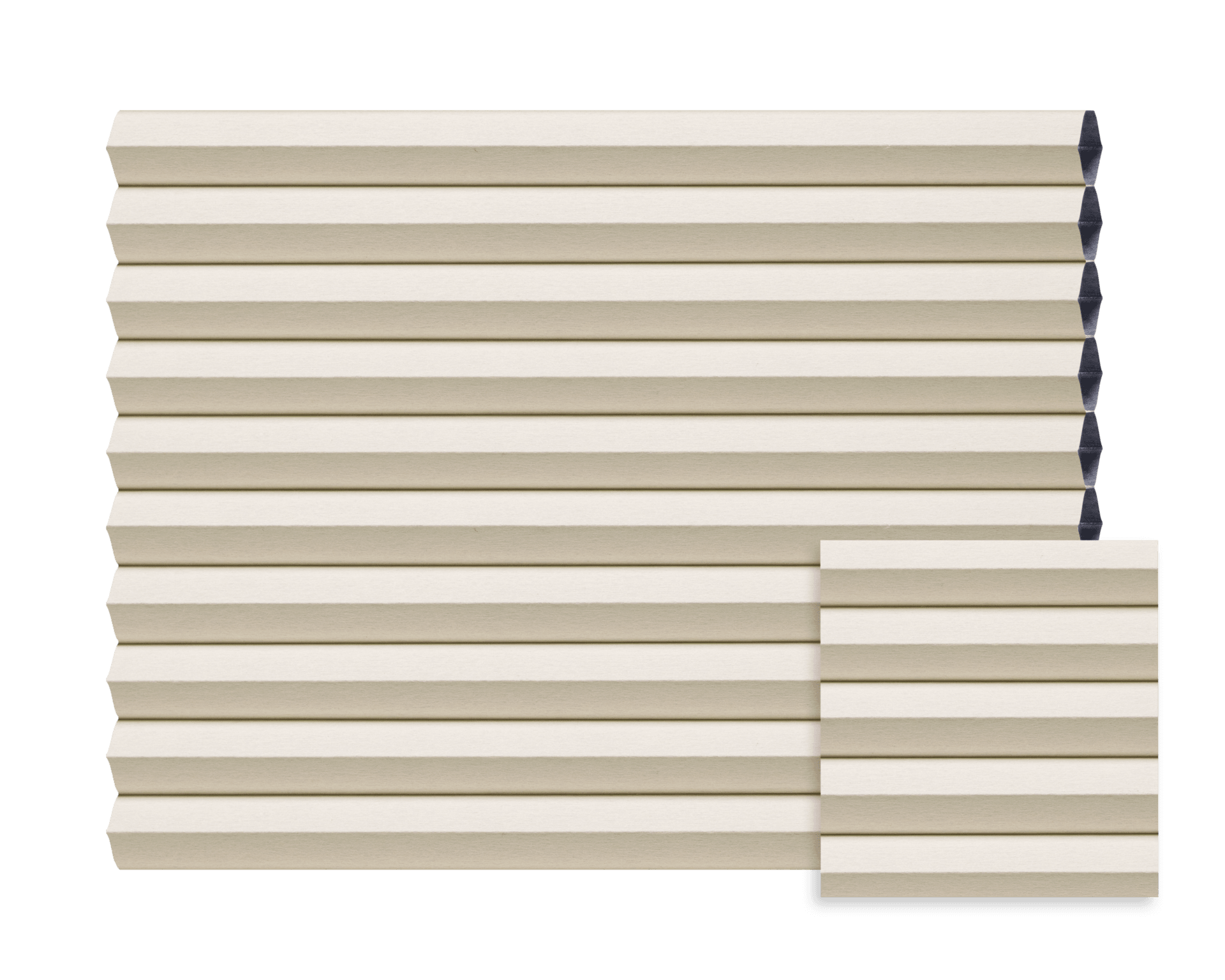 Wabenplissee Lunaris Creme 2