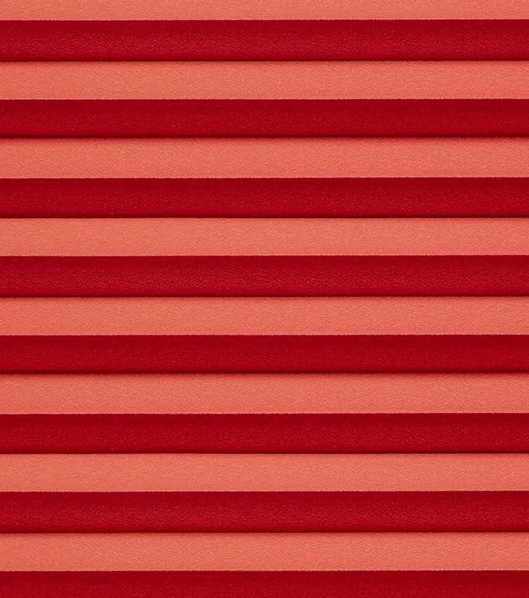 Plissee Opaco Rot 7
