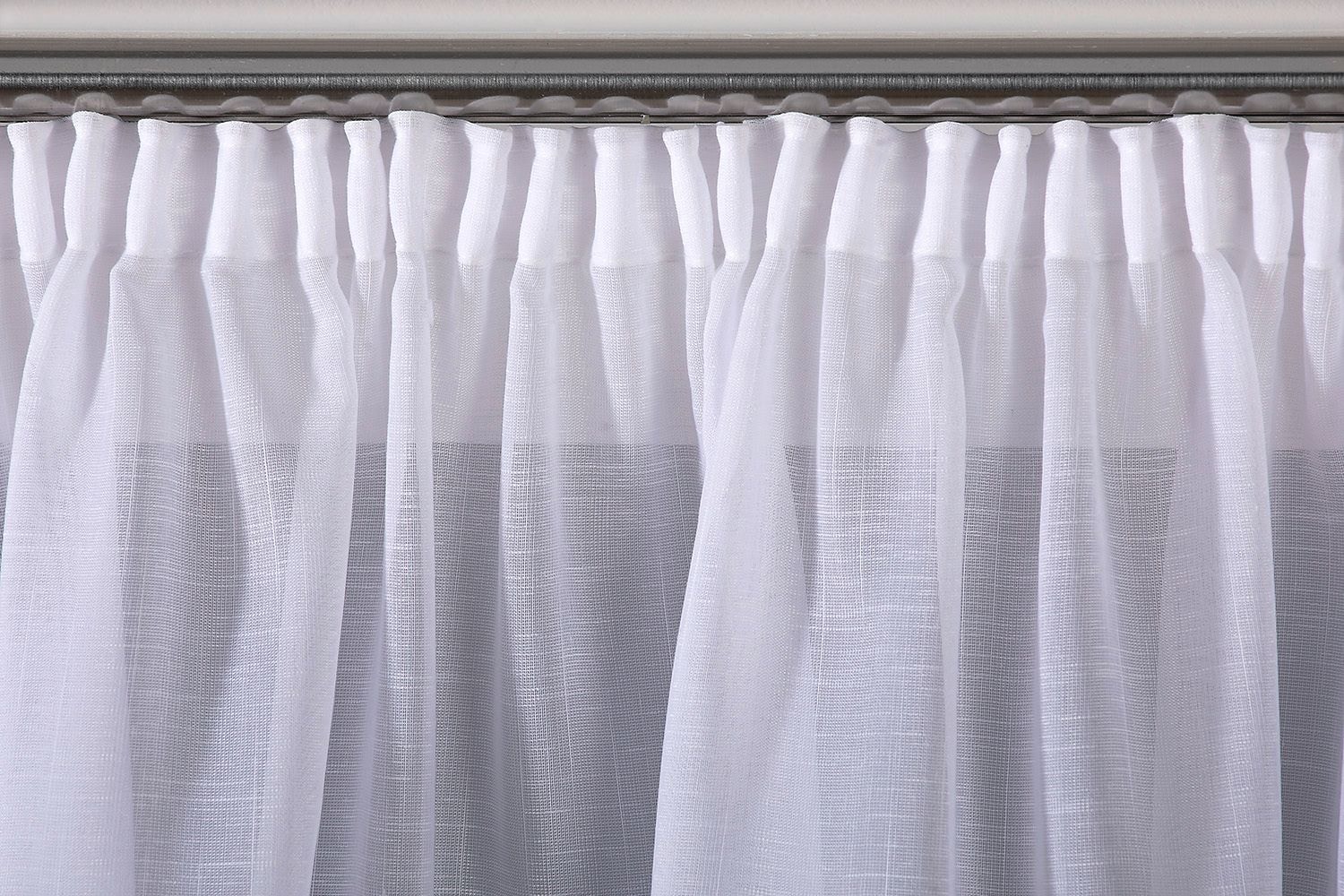 Gardine »Voile Effekt« Weiß | DecoHome 3