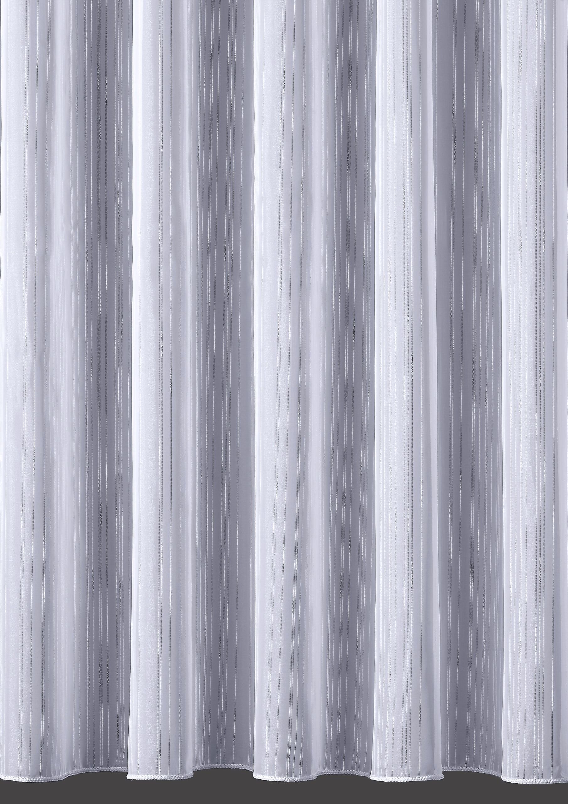 Gardine »Voile Streifen Weiß« | DecoHome 5