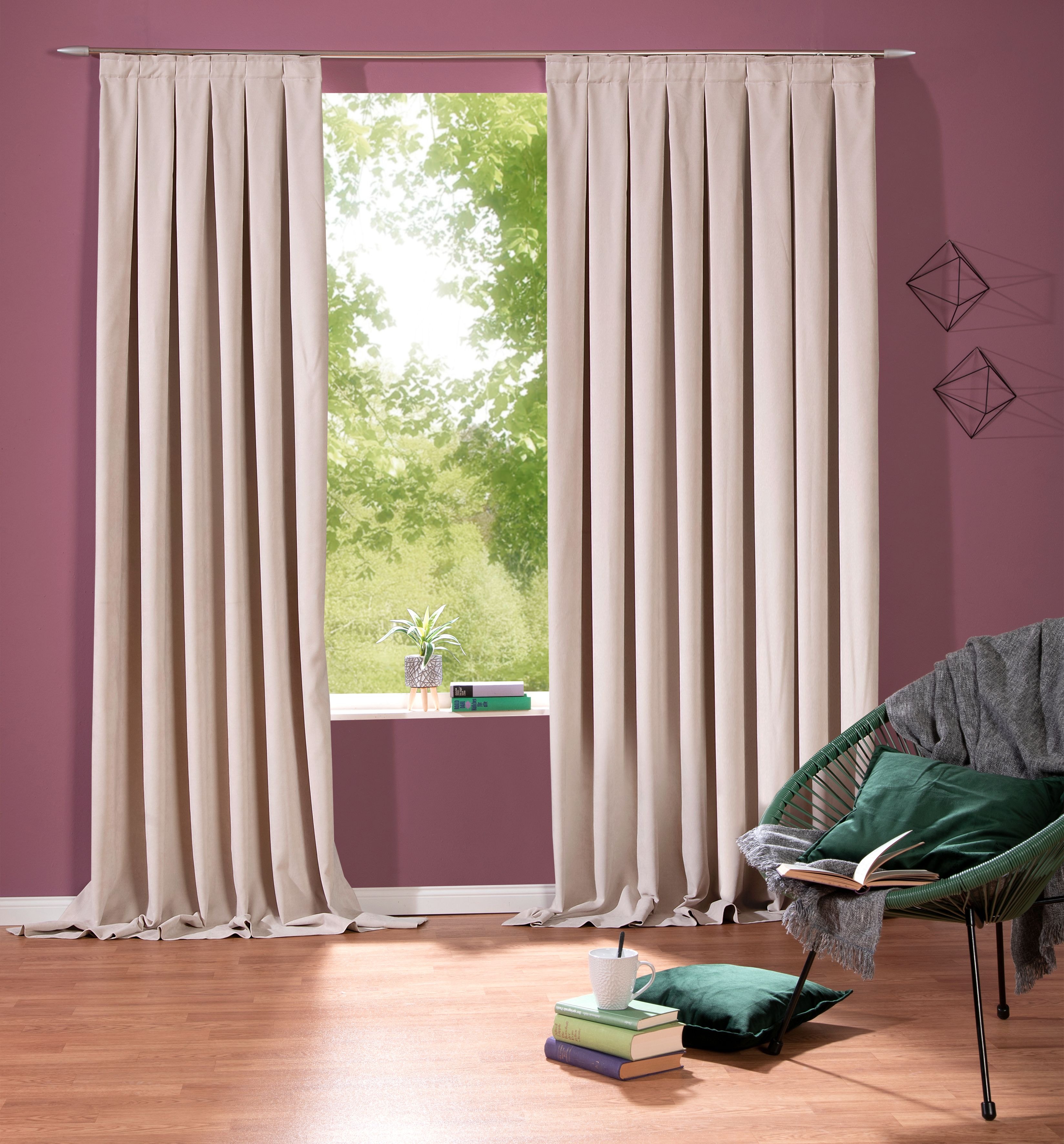 Vorhang »Soft« Beige