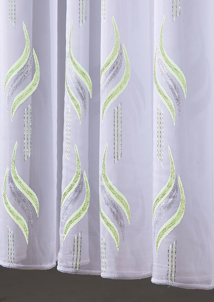 Gardine »Gloriosa« Grün | DecoHome 3