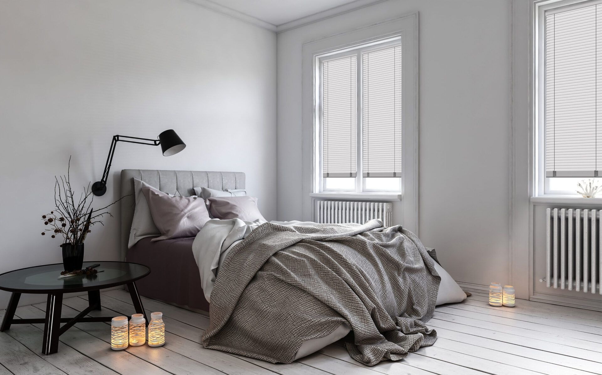 Holzjalousie »Natural« Weiß 3