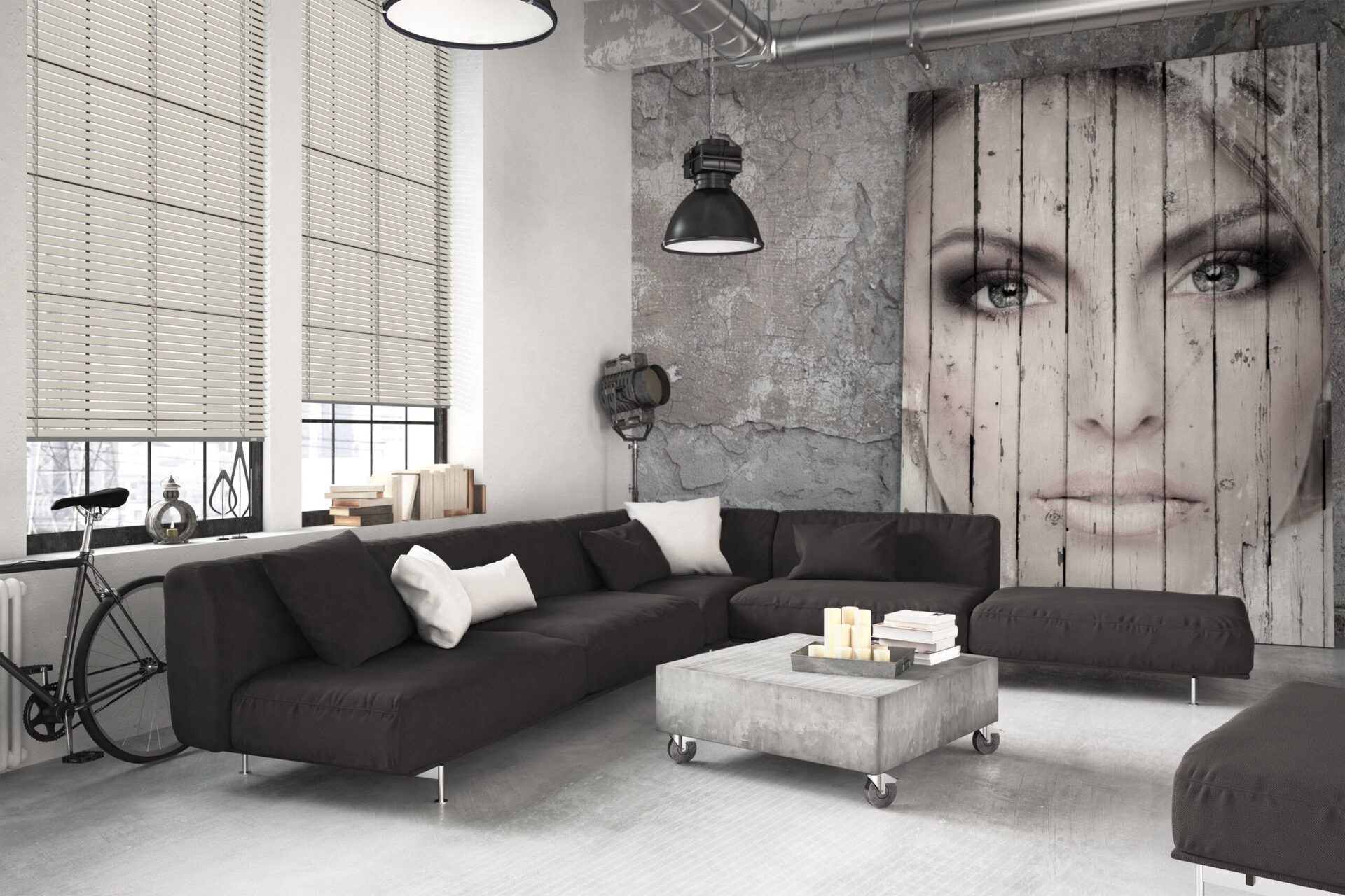 Holzjalousie »Bamboo« Beige 6