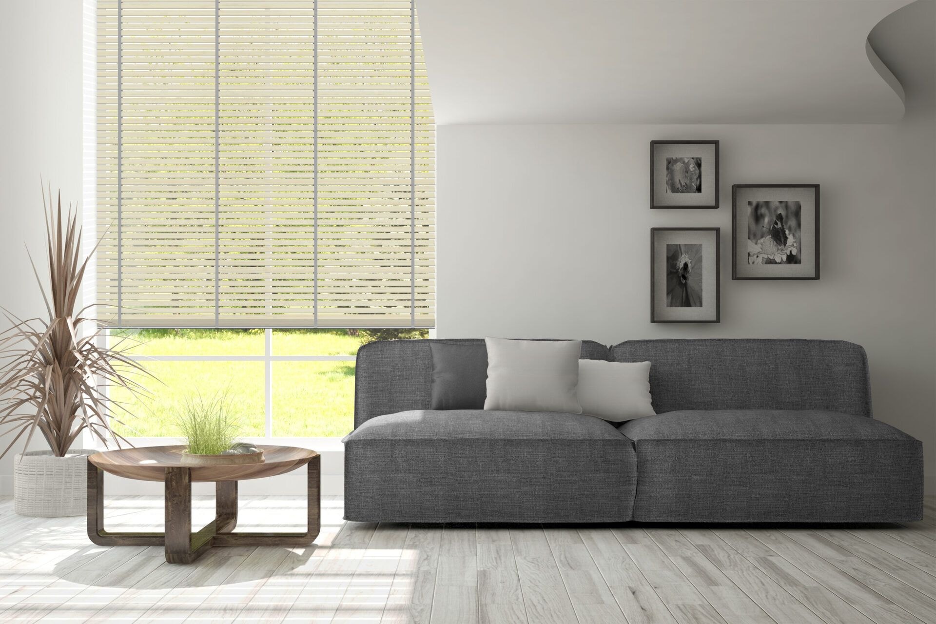 Holzjalousie »Bamboo« Beige 4