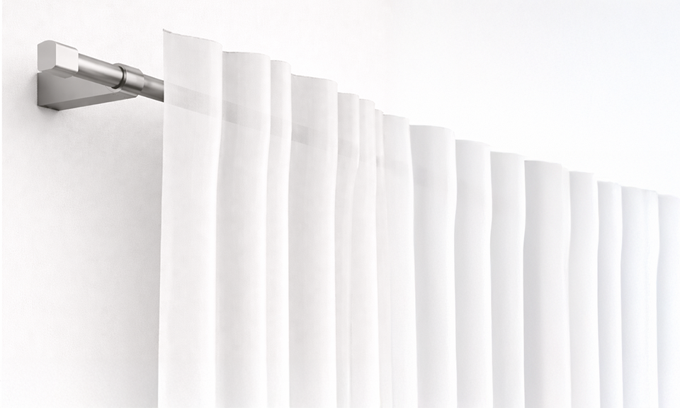 Vorhangstange ohne Innenlauf