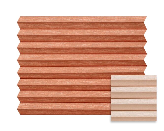 Plissee Evie Terracotta