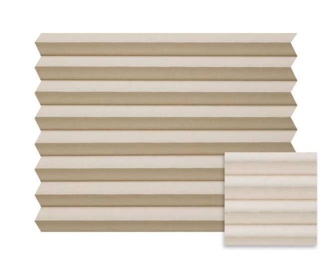 Plissee Evie Beige-Sand